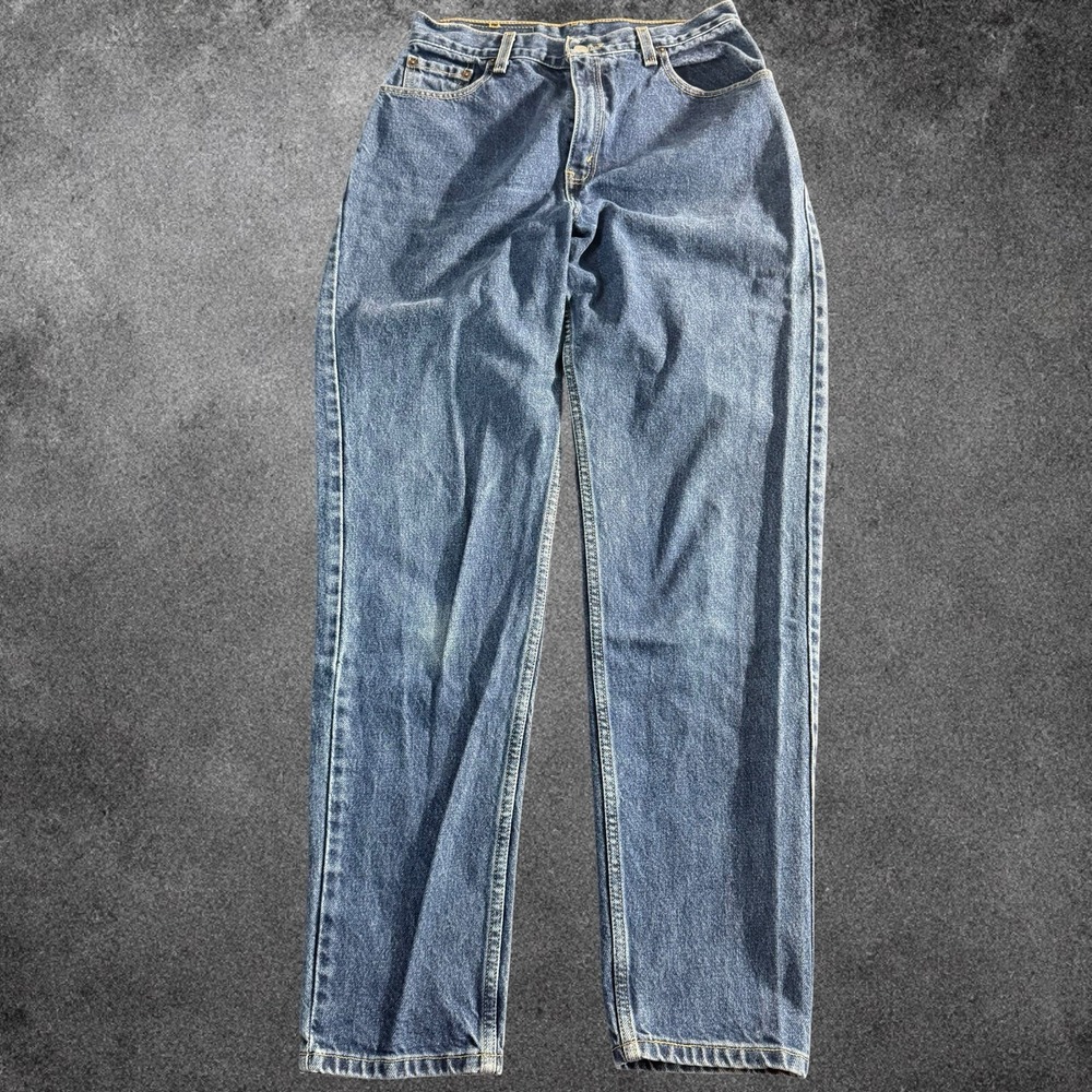 Levi's 550 Relaxed Fit Jeans Womens 8 M Blue Tapered Leg High Rise Vintage USA